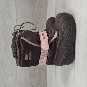 Sorel Kids Girls Outdoor Ankle Saltwater Duck Insulated Lined  boots shoes